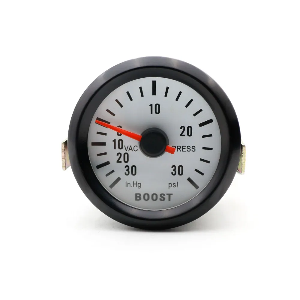 CNSPEED Free Shipping 2" 52mm Car Turbo Boost Gauge Psi Black