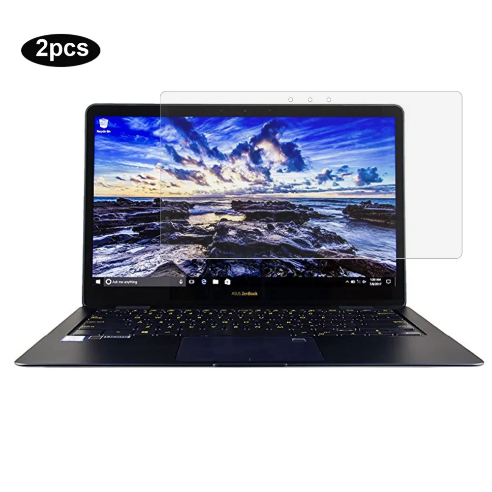 Cartinoe Экран протектор для Asus Zenbook 3 Deluxe Ux490ua 14 дюймов ноутбук, hd Crystal Clear ЖК-Экран гвардии пленка (2 шт.)