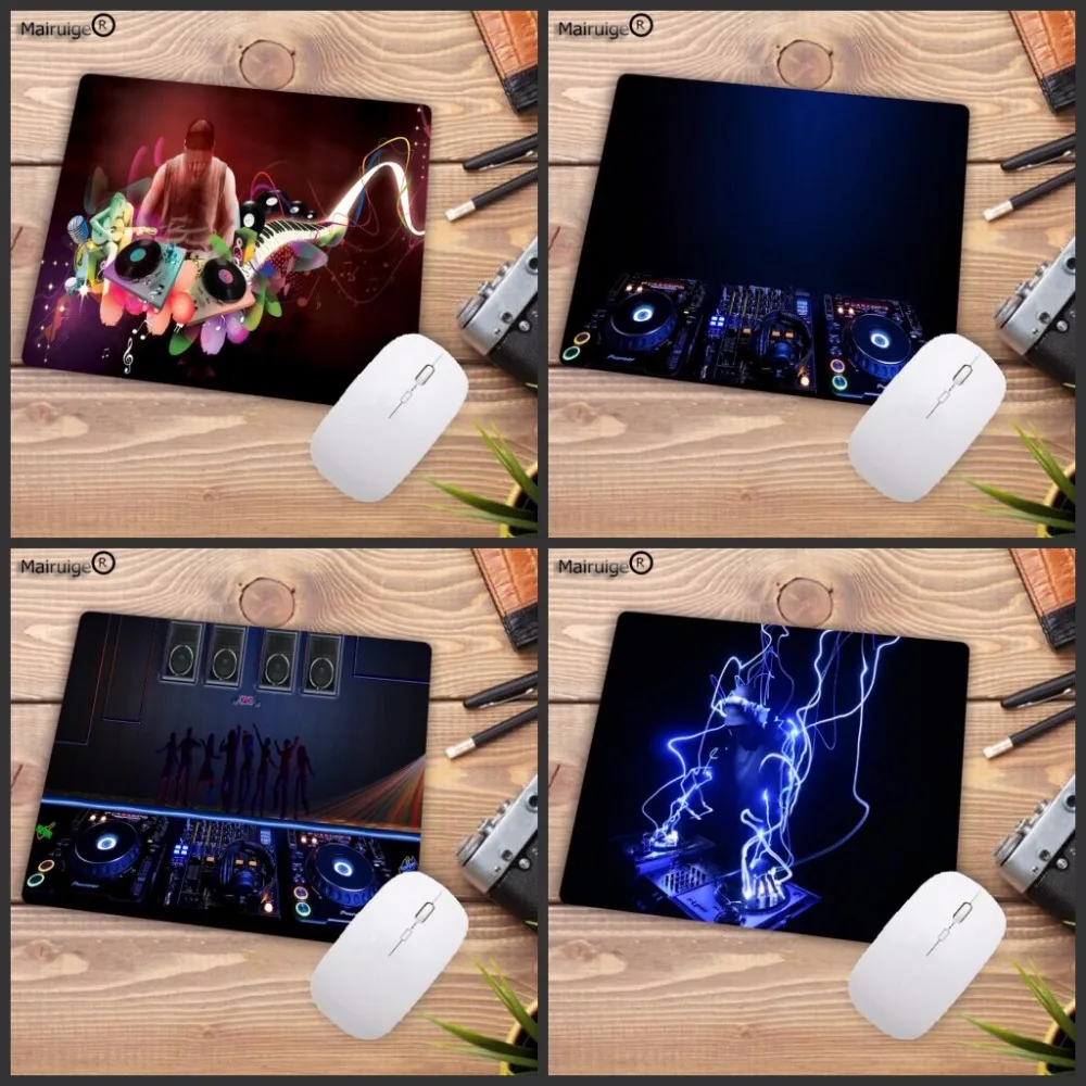 

Mairuige Vintage Cool Dj Table mix-tape Large Speed Mouse pad PC Computer mat Size for 18x22cm 25x29cm Rubber Mousemats