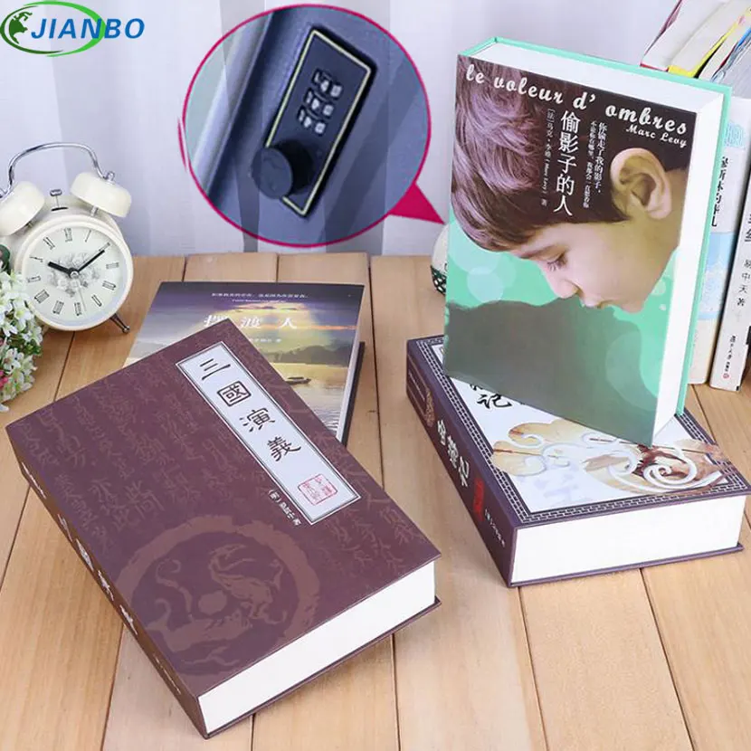 Security Simulation Dictionary Book Case For Home Secret Cash Money Jewelry Locker Hidden Safe Box Durable Digital Password Box