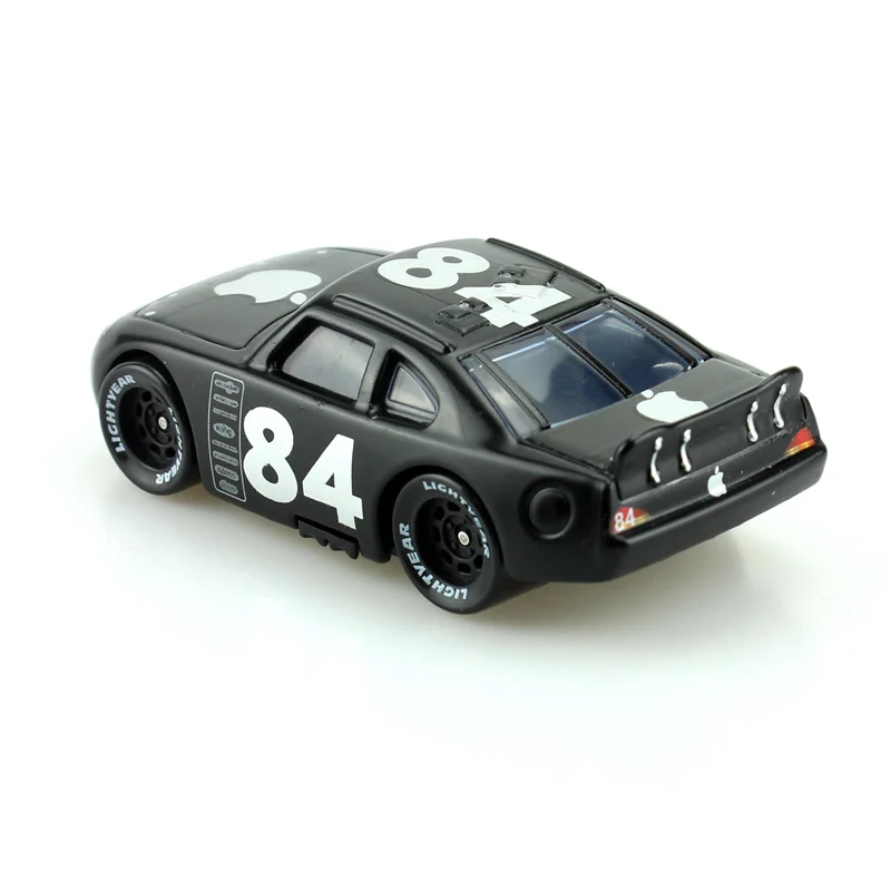 100% оригинальные модели автомобилей Disney Pixar No.84 Apple Racing масштаб 1:55 литой