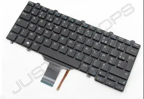 Клавиатура для Dell Latitude 11 3150 12 5000 E5250 E7250 13 3340 7350