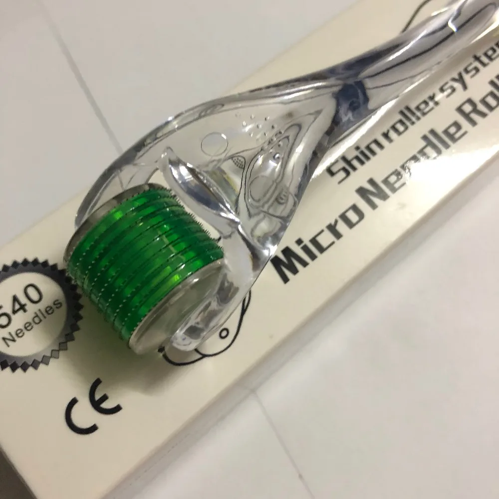 Новый ZGTS DRS 540 Дерма ролик микро титановые иглы mezoroller microneedle dr ручка машина для