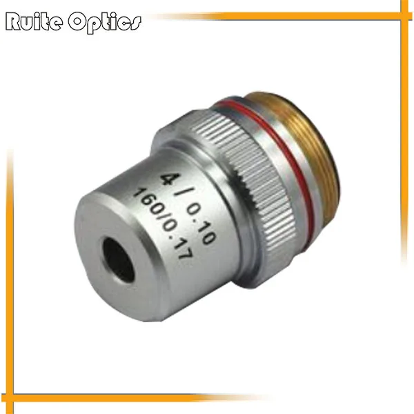 195 Type 4x Standard Achromatic Objective Lens with Screw on Case for