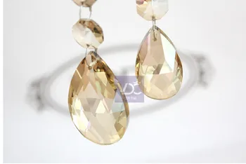 

K9 Angel tears drop shape pendant DIY 38MM bead beads curtain material crystal lamp accessories wholesale