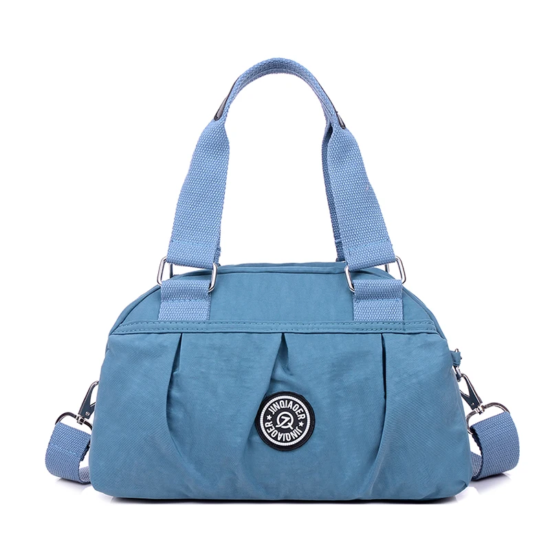 

JINQIAOER Summer New Women's bag Handbag shoulder Crossbody Bags Hobos Solid Waterproof Nylon Messenger Bag Ladies Portable Bag