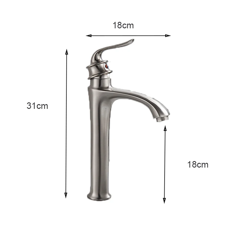 Kitchen-Faucet-Brushed-Nickel-Single-Handle-Single-Hole-360-Degree-Rorate-Mixer-Sensor-Faucet (2)
