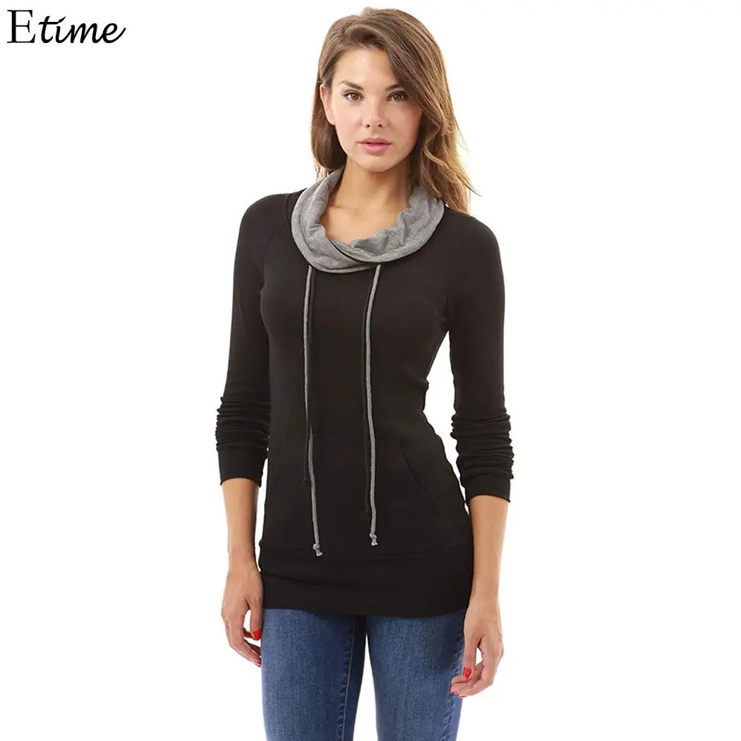 Autumn Sweatshirt Hoodies Women Top 2017 Hoodie Full