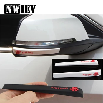

NWIEV 6Pcs Car Rearview Mirror Anti-collision Stickers For Ford Fiesta Mondeo Suzuki Inifiniti Kia Rio 3 K2 Sportage Accessories