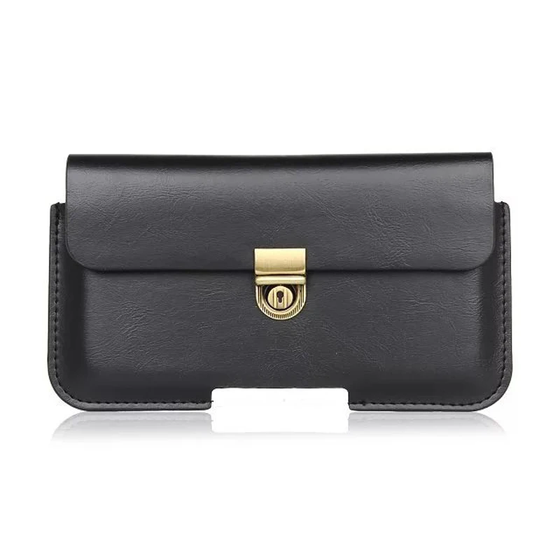 

Men Belt Clip Holster PU Leather Mobile Phone Cases Pouch For iPhone X XS 8 7 6 6S Plus Magnet Holster Original Phone Cover