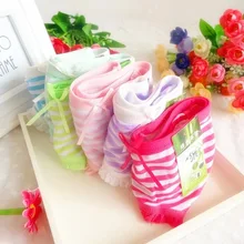 Милое платье с бантом нижнее бельё для девочек Для женщин удобные, из бамбукового волокна в полоску Для женщин эротическое белье, трусы нижнее белье