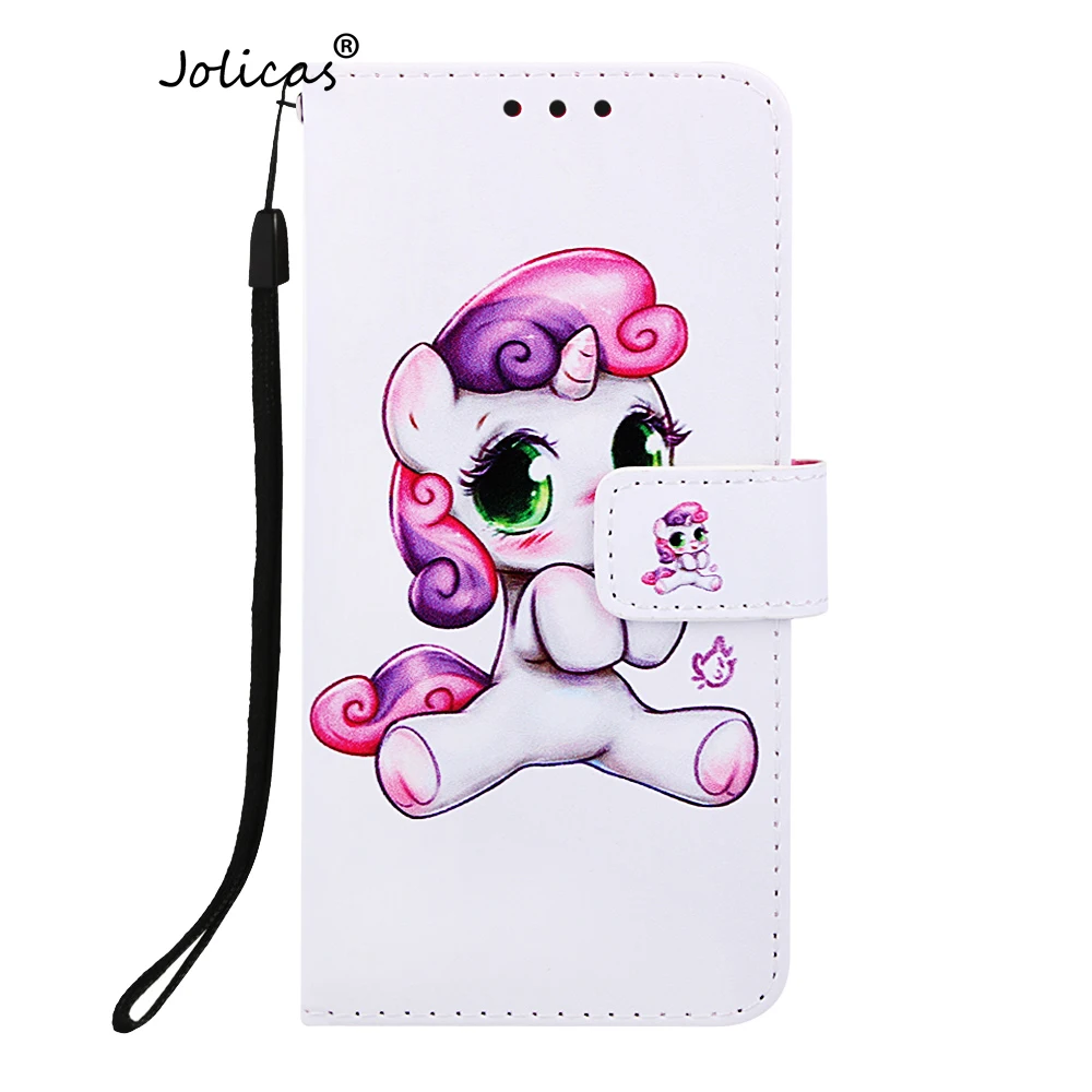 Back Covers For funda Samsung A50 Tower Portable Flip Wallet Case Book sFor Cute Galaxy coque Half Wrapped | Мобильные телефоны и