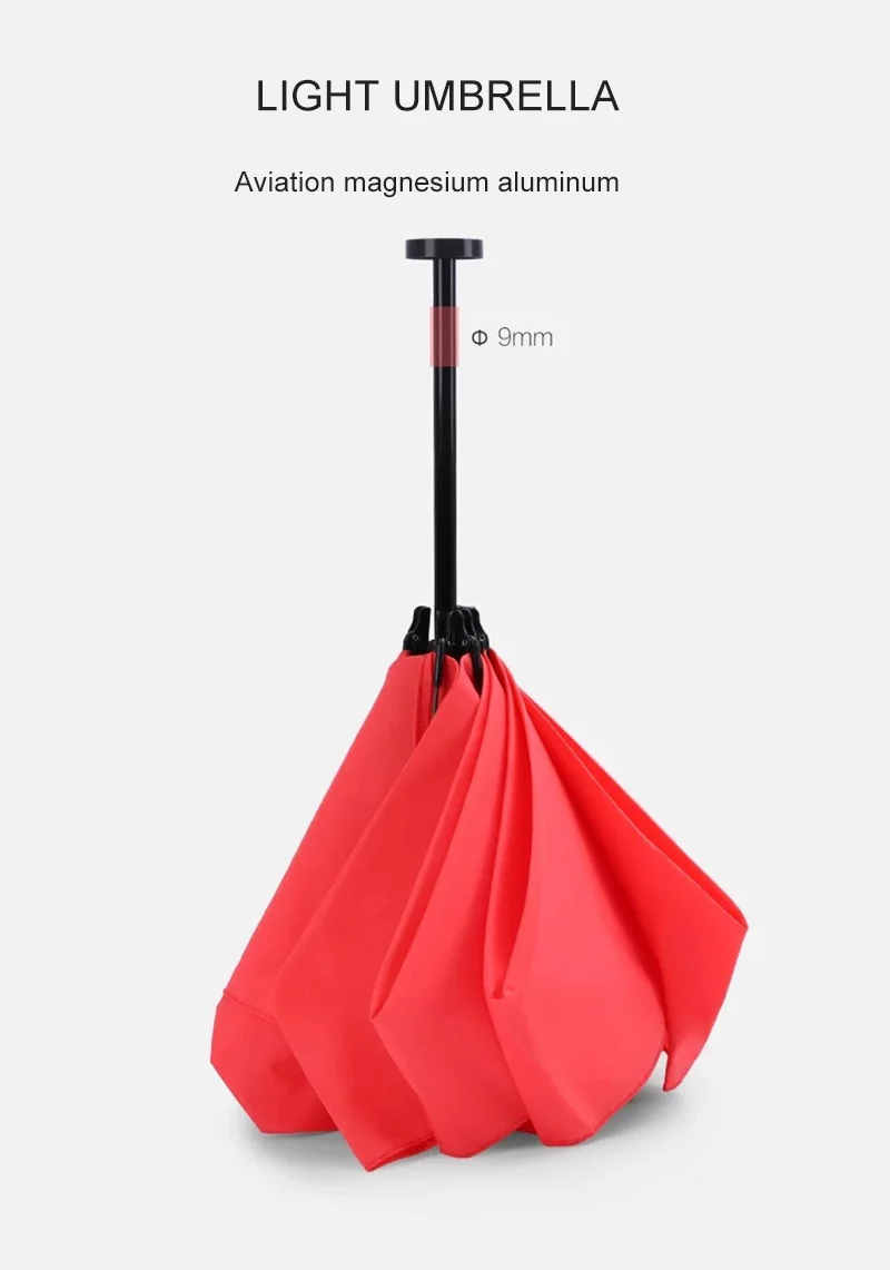 Ультра светильник Зонт складывающийся в карман мини 100 г Модный маленький свежий креативный зонт от солнца и дождя женский супер светильник paraguas girls