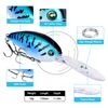 1PC Wobbler Fishing Lure Big Crankbait Minnow Bass Trolling Pike Carp Lures 6 Colors 18g-0.63oz/11cm-4.33