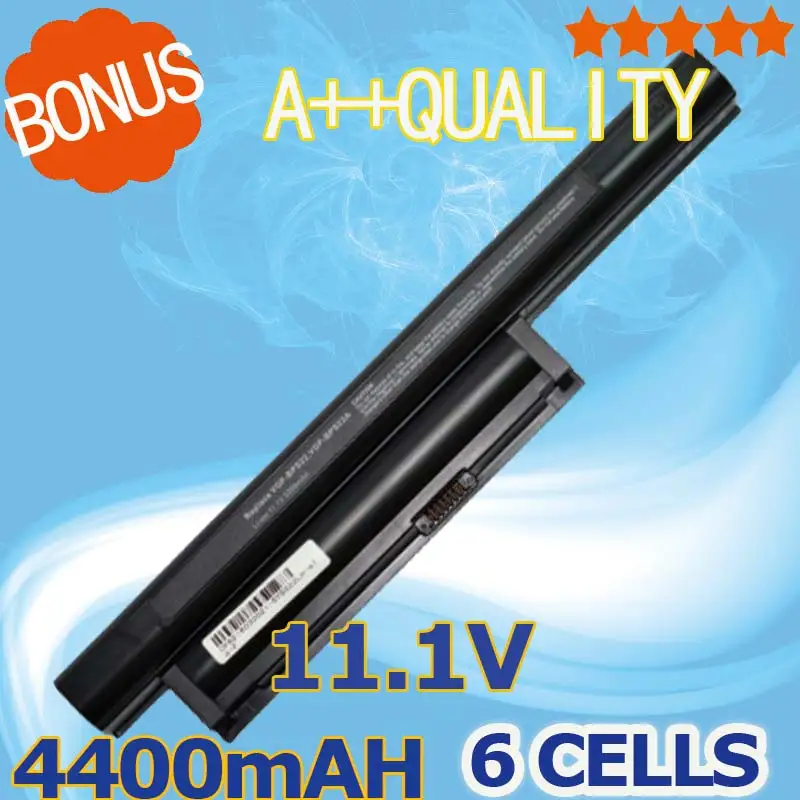 11.1V 4400mAh battery VGP BPS22 VGP BPS22A BPS22 For SONY