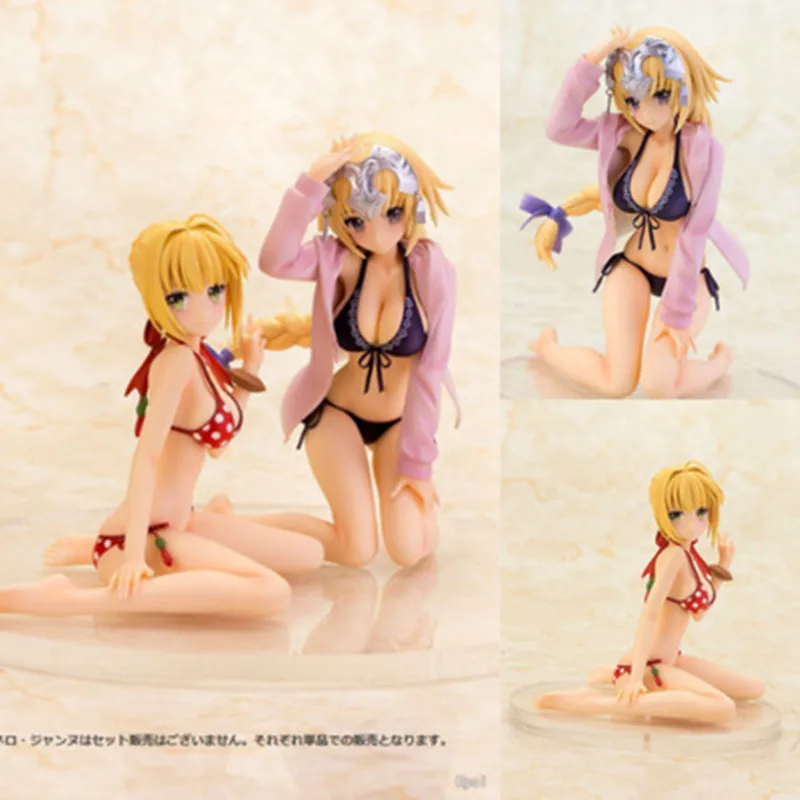 

New 14cm Anime Game Fate EXTELLA Saber Figure Toy Collection FGO Model Brinquedos Figurals Gift toy