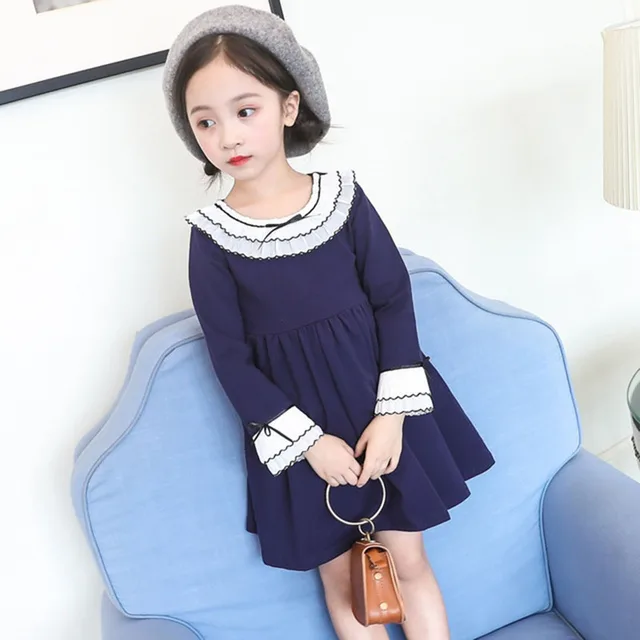 Girls Dress 2018 Autumn Style Princess Dress Children Clothing Long ...