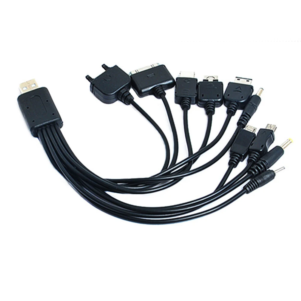 Универсальный телефон usb зарядный кабель Multicharger 10 видов 1 to 10cord Мощность