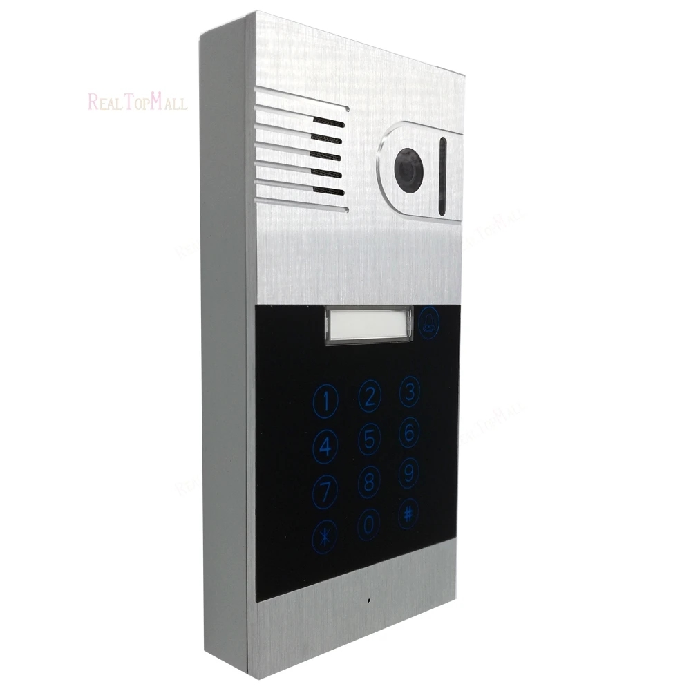 Product Show Smart Wireless WIFI Video Door Phone Doorbell Intercom System Night Vision Waterproof Camera with Touch Metal Password Keypad