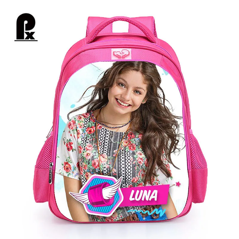 

2018 Children Schoolbag Custom Made TV Show Soy Luna Backpack for Girl Teenager Girl Backpack Women Travel Bag Mochila Infantil