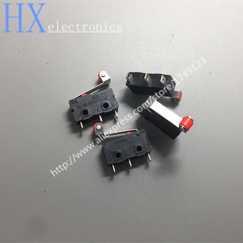Free Shipping 50pcs 3pin All New Limit Switch N O N C 5a250vac Kw11 3z Mini Micro Switch With Pulley Switch Micro Switch Switch Switchswitch 3pin Aliexpress
