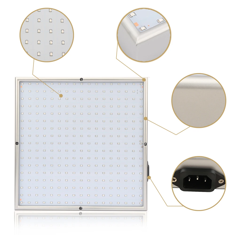 Светодиодный светильник для выращивания растений, полный спектр, для помещений, для теплицы, светодиодный светильник для выращивания растений, цветов, выращивания рассады, комнатных растений