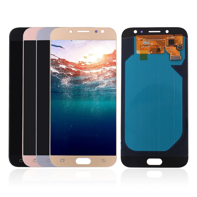 OLED ЖК-дисплей для samsung Galaxy J7 Pro J730 2017 SM-J730F Дисплей сенсорный экран планшета сборка