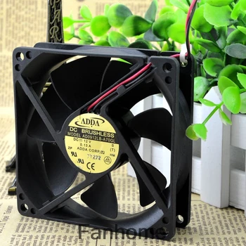 

For ADDA 9CM 9225 Mute Dual Ball Cabinet Fan 12V 0.13A AD0912LB-A70GL