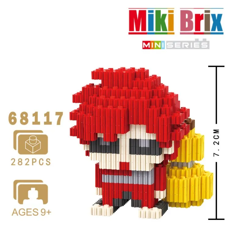 

Naruto Diamond Anime Cartoon Block Plastic Cube Building Block Bricks 3d Model DIY Diamond Nano Blocks Mini Educational Toy Game