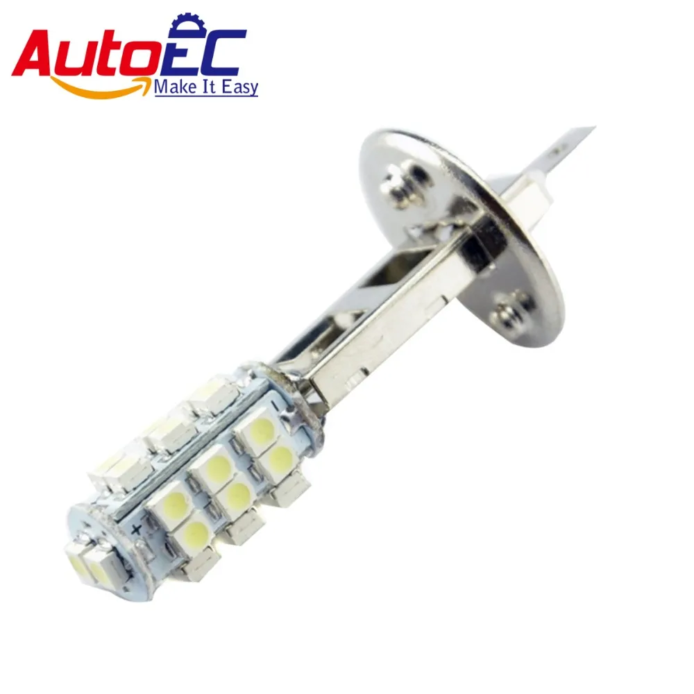 AutoEC 4 шт. H1 26SMD 1210 светодиодный Противотуманные фары Acessorio automóvel Авто Передние DRL дневного света лампы Белый DC12V # LJ34