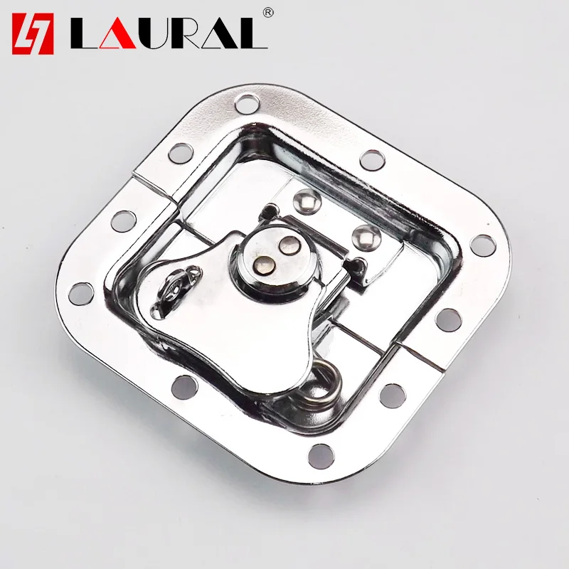 cheap Butterfly Lock Box Buckle Butterfly Lock Cabinet Wooden Hardware Air Box Accessories Lock Buckle Toolbox Locked