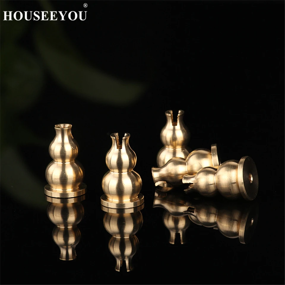 Brass Gourd Incense Burner Holder 4