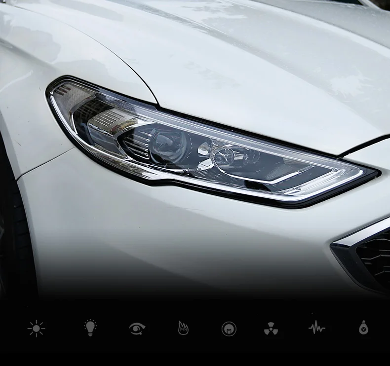 D-YL Автомобиль Стайлинг фара для Ford Mondeo фары fusion светодиодный фары DRL Hid биксеноновые фары объектив