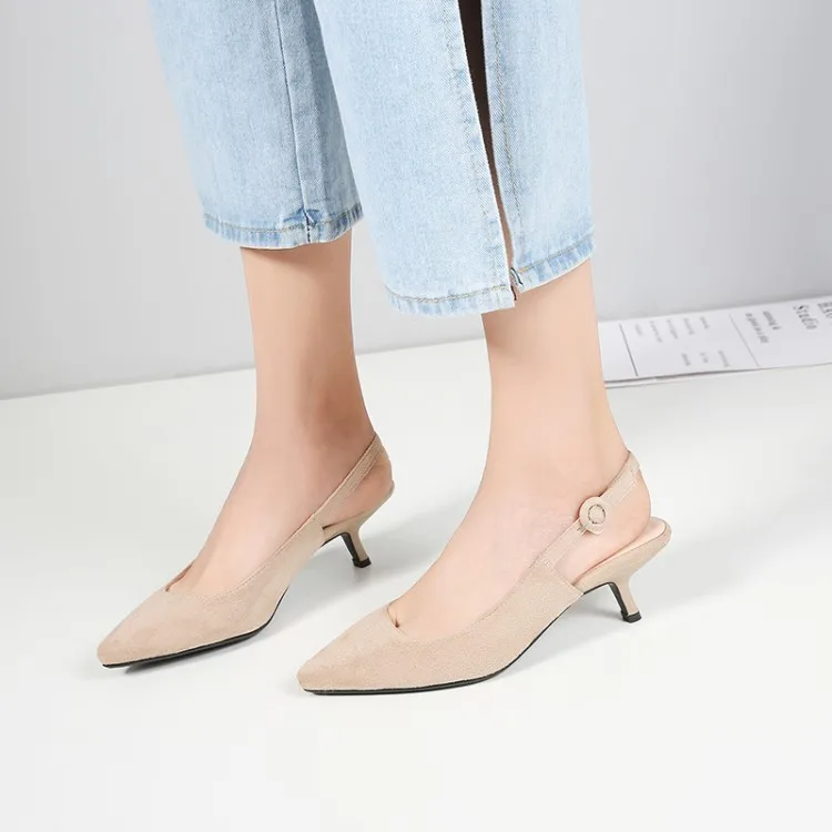 

Big Size 11 12 13high heels sandals women shoes woman summer ladies Fashion high heeled women's shoes with pointed buckles