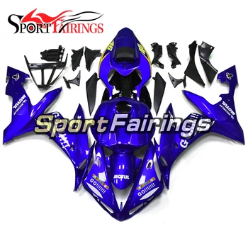 

Complete ABS Plastic Injection Mortorcycle Fairings for Yamaha YZF1000 R1 2004 2005 2006 Blue Body Kits Fittings Cowlings Covers