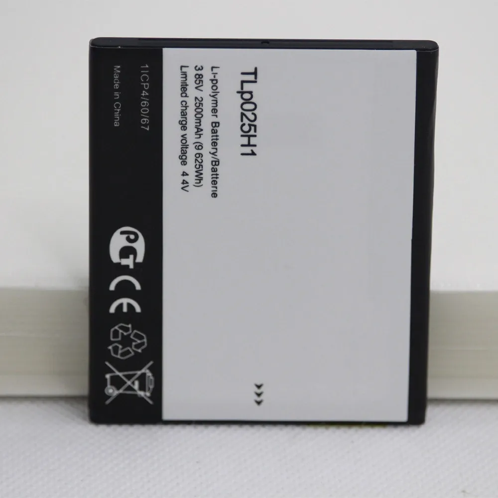 Аккумулятор TLp025H1 2500 мАч для Alcatel 5051 Pop 4 (5 0) цена аккумулятора мобильного телефона |