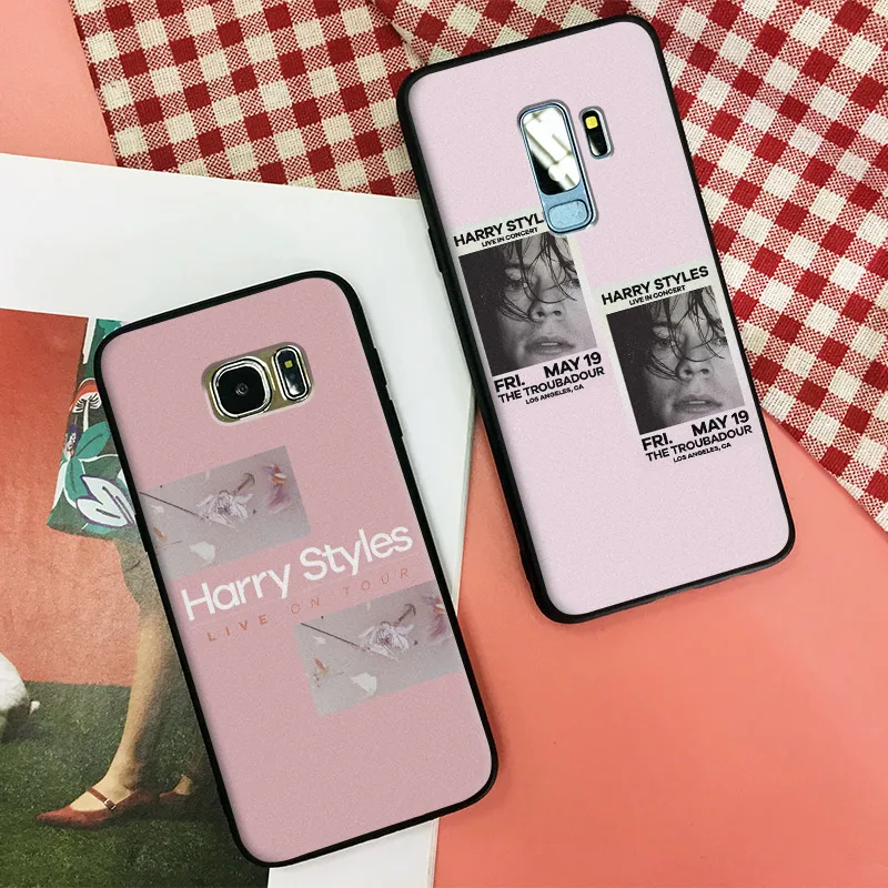 

HARRY STYLES Aesthetic Quotes Soft Silicone Phone Case Cover Shell For Samsung S7 Edge S8 S9 Plus Note 8 9