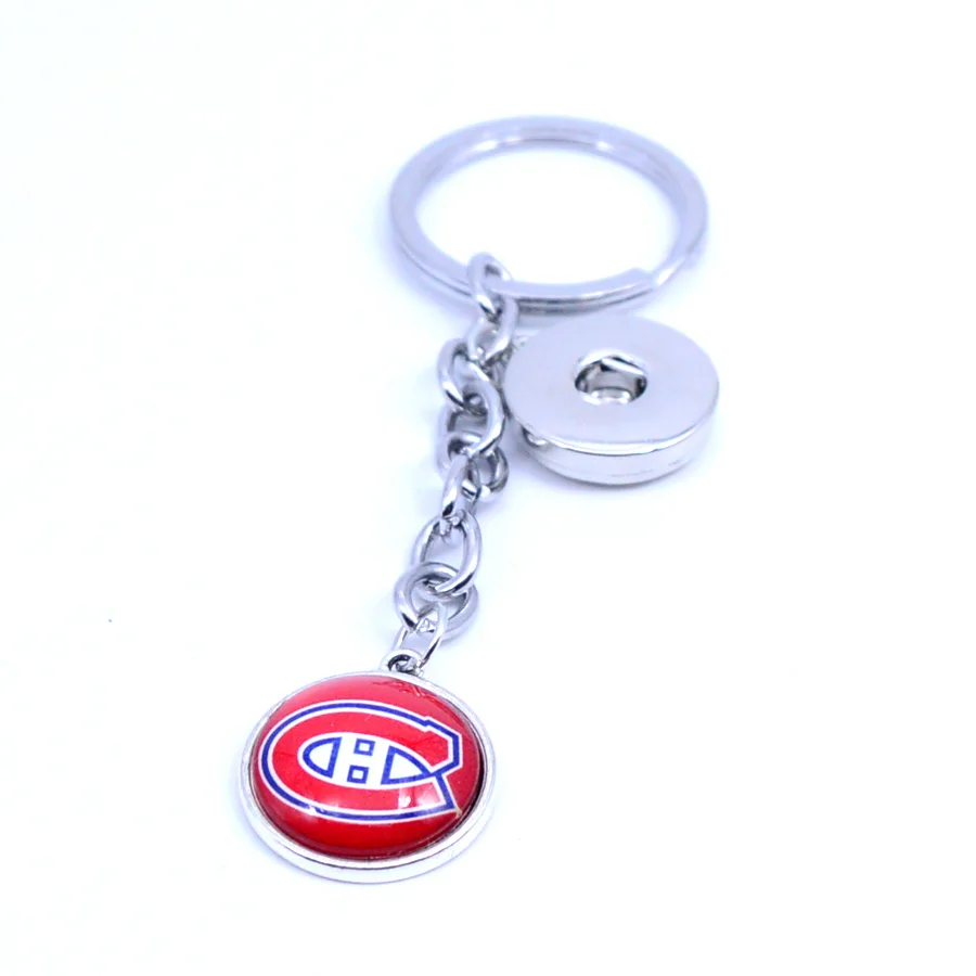 Ice Hockey Keychain NHL Montreal Canadiens Charm Key Chain Car Keyring