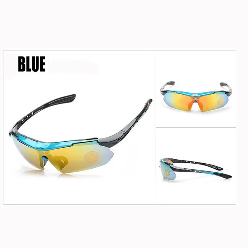 PureLeisure, новинка, солнцезащитные очки, поляризационные, покрытие, для рыбалки, поляризационные, Brille Occhiali Da Sole Graduati, очки для мужчин и женщин, 1 комплект, 5 линз - Цвет: Синий