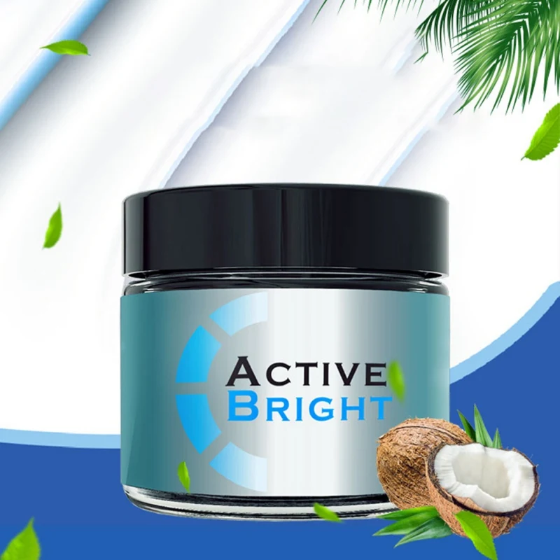 

100% Natural Coconut shell powder activated carbon powder clean bright white teeth coconut shell powder