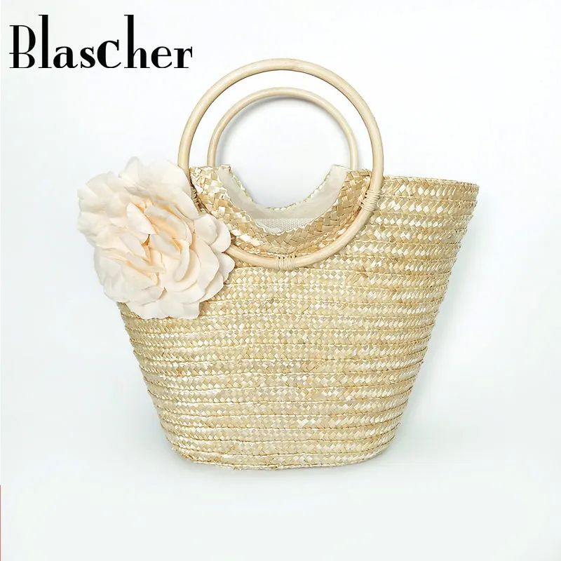 straw clutch handbag