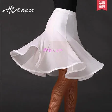 latin dance silk skirt skirts costumes senior ice short sexy