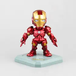 Мстители Супергерои Железный человек Mark III ПВХ фигурку аниме Ironman фигурка Коллекционная модель куклы дети Игрушечные лошадки 13 см