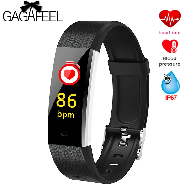 

Gagafeel V5 Smart Bracelet Blood Pressure Measurement Fitness Tracker Smart Watch Bluetooth Smart Wristwatch with Sleep Monitor