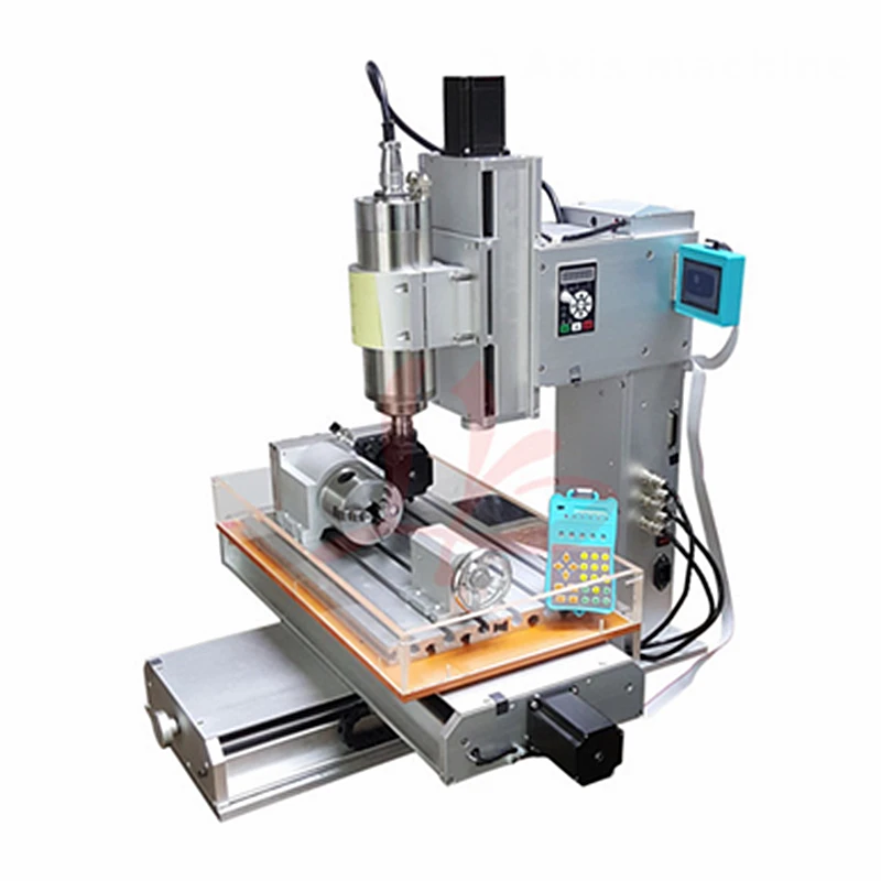 

pillar cnc engraving milling machine 3040 cnc router 4axis 3d drilling router woodworking lathe