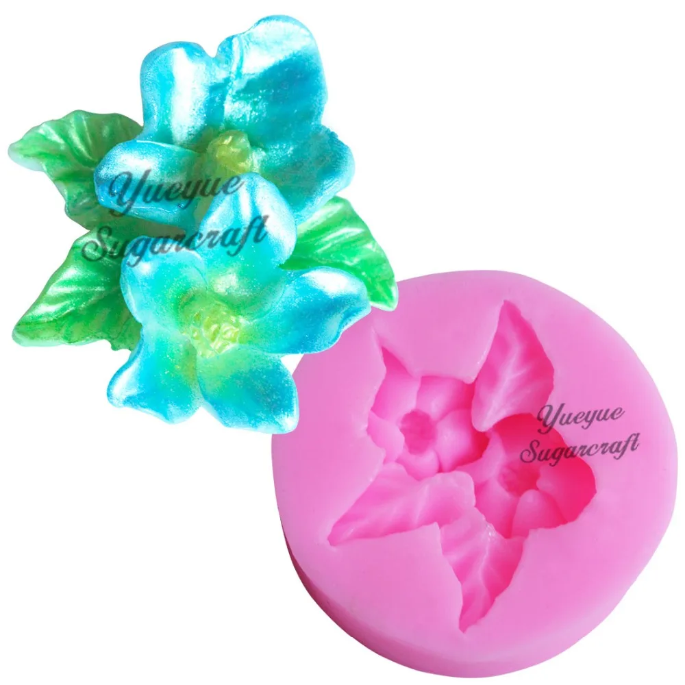 

Yueyue Sugarcraft Rose Flower silicone mold fondant mold cake decorating tools chocolate confeitaria mold baking accessories