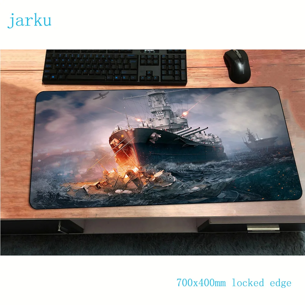 Коврик для мыши world of warships 700x400x3 мм большой компьютерный коврик геймер геймпад pc