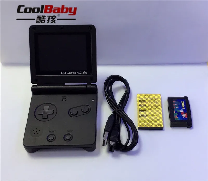 

20pcs/lot GB Station Light boy SP PVP Hand Held Game Console Classic Games Portable Handheld Game Video Player