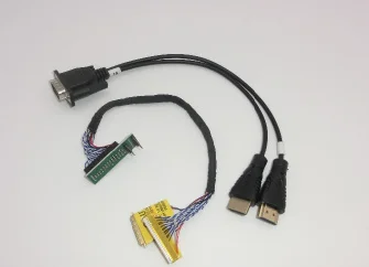 VGA к HDMI ЖК-дисплей светодиодный экран EDID код чип чтение данных линия 2 в 1 кабель онлайн чтение и запись линии RT809F RT809H TL866ii plus - Цвет: HDMI EDID