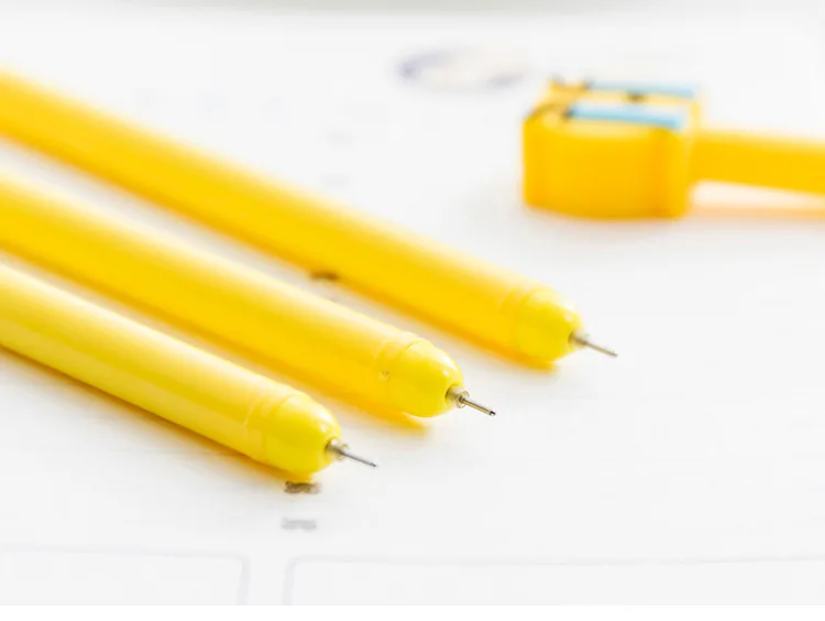 1 шт. 0,5 мм милый креативный смайлик гелевая ручка подпись ручка Escolar Papelaria школьные офисные канцелярские принадлежности, рекламный подарок